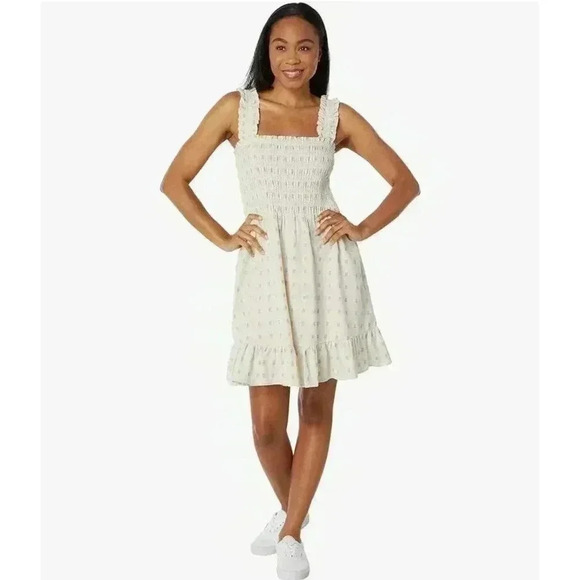 Madewell Ruched Tunic Mini Tank Dress Size S/M READ Description - Picture 1 of 8